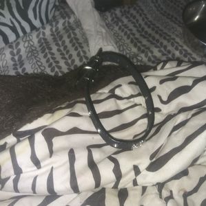 Nice black dog collar brand new for sale